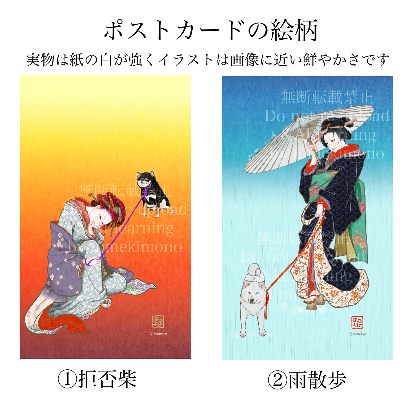 tomekko　塩犬と美人セット