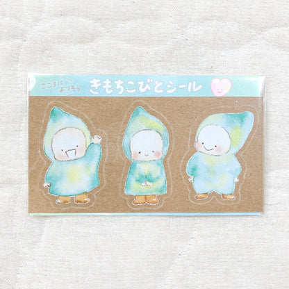 モチコ　えほん「きもちこびと」ポストカード＆ステッカーSET