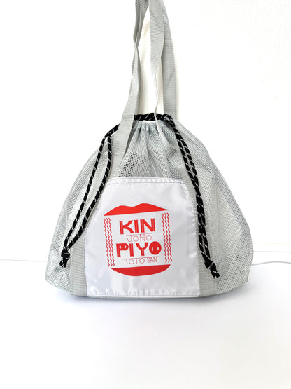 ぴよととなつき メッシュトート