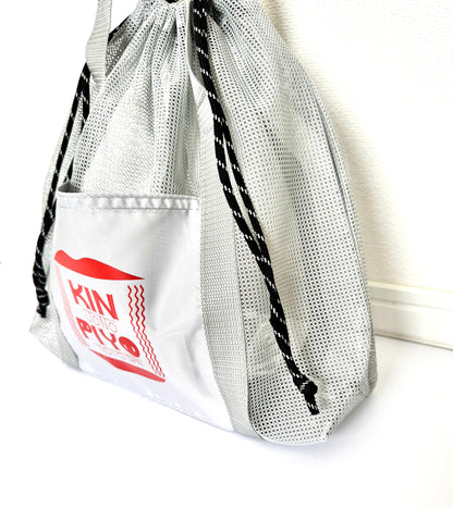 ぴよととなつき メッシュトート