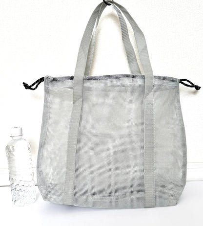 ぴよととなつき メッシュトート